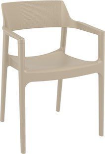Стілець Siesta Onto Tulum Armchair Taupe жива фотографія