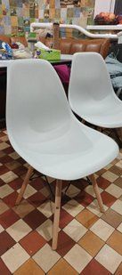 Стул Aster RL Wood AMF Белый реальная фотография