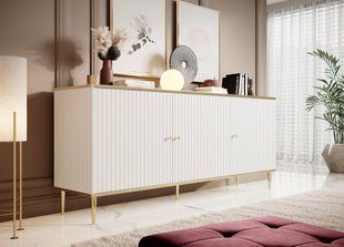 Комод Glamour Cama 180 Білий жива фотографія