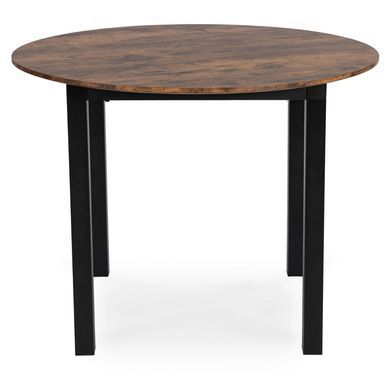 Стіл MEBEL ELITE TEO 100X100 Дуб Рустик жива фотографія