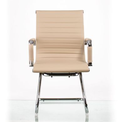 Компьютерное кресло SOLANO OFFICE ARTLEATHER Special4You Бежевый реальная фотография