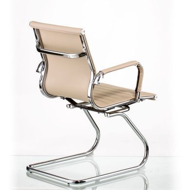 Компьютерное кресло SOLANO OFFICE ARTLEATHER Special4You Бежевый реальная фотография