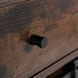 Комод MEBEL ELITE COLE 70 рустикальний дуб/чорний
