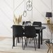 Стул бархатный MEBEL ELITE IBIS Velvet, Черный
