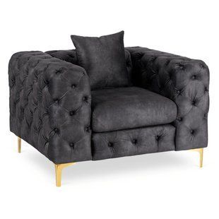 Крісло MEBEL ELITE SORRENTO 1S Чорний