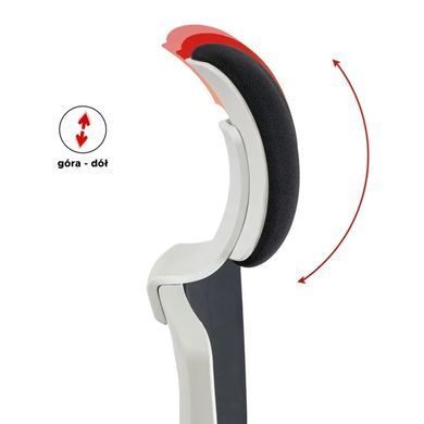 Стілець офісний поворотний MEBEL ELITE FLEX чорний жива фотографія