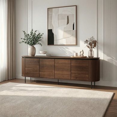 Комод MEBEL ELITE BECK 200 Горіх жива фотографія