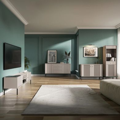 Вітрина SOFT MEBEL ELITE 180 Кашемір жива фотографія