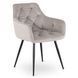 Стул MEBEL ELITE MODESTO Velvet Серый реальная фотография
