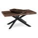 Стіл розкладний MEBEL ELITE HAMPTON 160(240)х90 см Дуб рустик