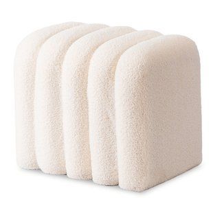 Пуф MEBEL ELITE KARBON Крем