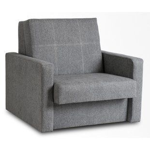 Крісло розкладне MEBEL ELITE MILAN 1, 98 см MEBEL ELITE Сірий / тканина