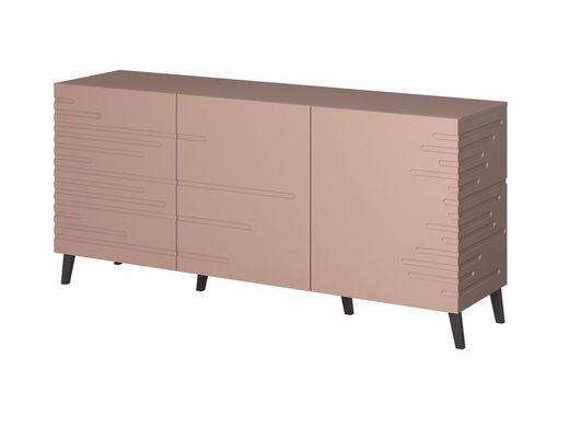 Комод NOVA Cama 155 Розовый Мат реальная фотография