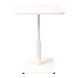 Стіл Ibiza Soft light Lovko 60x60 Білий метал/білий