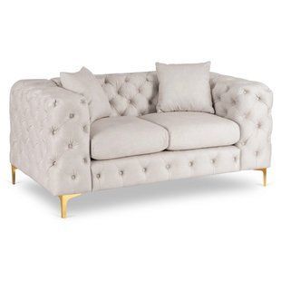 Диван MEBEL ELITE SORRENTO 2S Кремовий