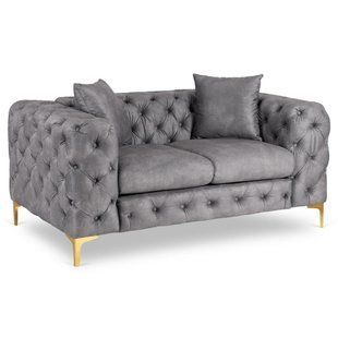 Диван MEBEL ELITE SORRENTO 2S Серый