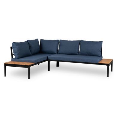 Комплект садовой мебели MEBEL ELITE NORMAN Синий/черный