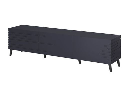 ТВ Тумба NOVA RTV Cama 186 Синий Мат реальная фотография
