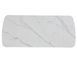 Стіл DUBLIN CERAMIC 120(180)*80 Intarsio білий глянець/чорний каркас