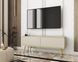 Тумба під телевізор Perfect Home Оро / Oro 2-дверна з золотими ніжками RTV135 Бежевий жива фотографія