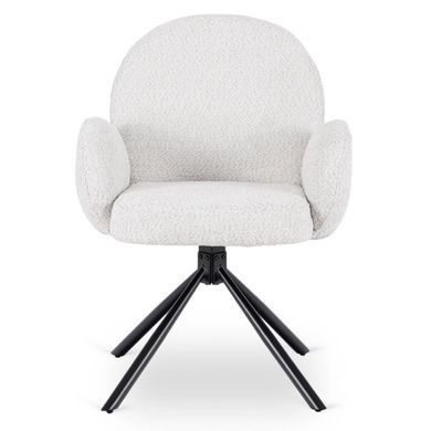 Стілець поворотний MEBEL ELITE MUSSO Сірий жива фотографія