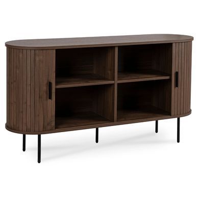 Комод MEBEL ELITE TRISH 140 Оріх жива фотографія