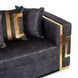Диван MEBEL ELITE PALLAZO 3S Чорний