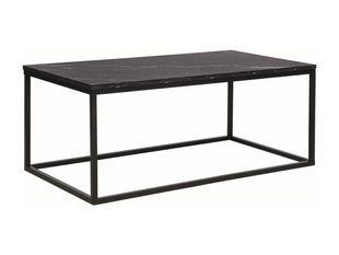 Журнальный столик ROSSI A Signal 60x110 Черный Мрамор реальная фотография