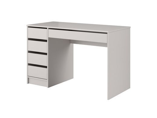 Стіл туалетний письмовий Perfect Home Ада / Ada 5S/120 з 5 шухлядами Кашемір жива фотографія