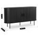 Комод MEBEL ELITE TRISH 140 Черный