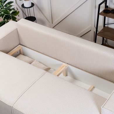 Диван MEBEL ELITE AMIR 247 см Беж