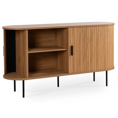 Комод MEBEL ELITE TRISH 140 Дуб жива фотографія