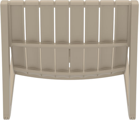 Комплект 2 шезлонга Onto Siesta Slim + Стол Siesta Ocean Side Table - Taupe
