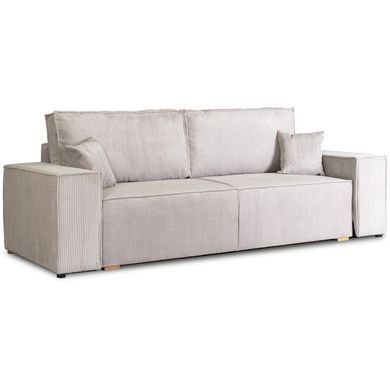 Диван MEBEL ELITE AMIR 247 см Серый