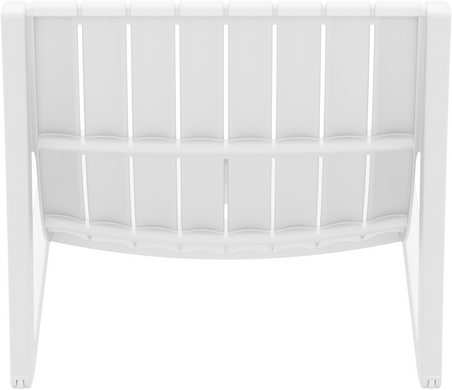 Комплект із 2 шезлонгів Onto Siesta Slim + Стіл Siesta Ocean Side Table - White жива фотографія