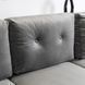 Кутовий диван універсальний оксамитовий MEBEL ELITE MATEO Velvet 248 см Сірий Правий