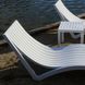 Комплект із 2 шезлонгів Onto Siesta Slim + Стіл Siesta Ocean Side Table - White