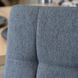 Комплект стол раскладной MEBEL ELITE CLARK 120(160)х80 см Дуб артизан/черный +4 стула TEX Темно серый