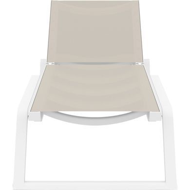 Шезлонг Siesta Onto Rio White Taupe