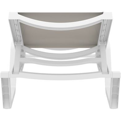 Шезлонг Siesta Onto Rio White Taupe