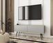 Тумба под ТВ Perfect Home Оро / Oro RTV135 черный Серый реальная фотография