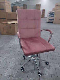 Компьютерное кресло S-222 Velvet Intarsio Античная Роза реальная фотография