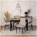 Стіл розкладний MEBEL ELITE SKUBI 120(160)х75 см Дуб крафт
