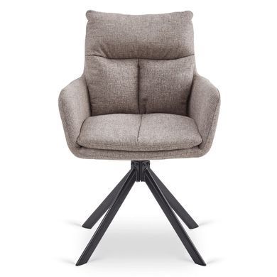 Крісло поворотне MEBEL ELITE PAUL Світло коричневий жива фотографія