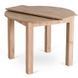 Комплект стіл MEBEL ELITE HARRY 102(142)х102 см,, дубовий ремісник, та 6 стільців FREDY, сірого кольору