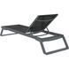 Шезлонг Siesta Onto Tropic Dark Grey Black