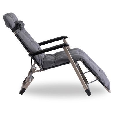 Шезлонг EDISON MEBEL ELITE Сірий