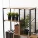 Стеллаж MEBEL ELITE TIM орех / черный реальная фотография