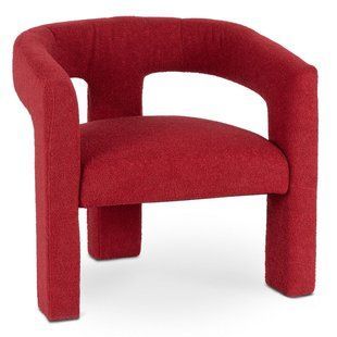 Крісло м'яке MEBEL ELITE LILLE Букле Бордовий