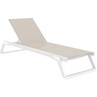 Шезлонг Siesta Onto Tropic White Taupe